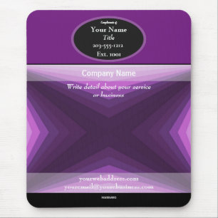 Werbe-Mauspad Amethystlila HAMByWG Mousepad