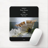 Werbe-Mauspad Schmetterling - HAMbyWG Mousepad (Mit Mouse)
