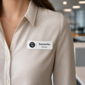 Werbe-Mitarbeiter-Magnet-Namensschilder mit Logo Namensschild