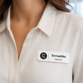 Werbe-Mitarbeiter-Magnet-Namensschilder mit Logo Namensschild
