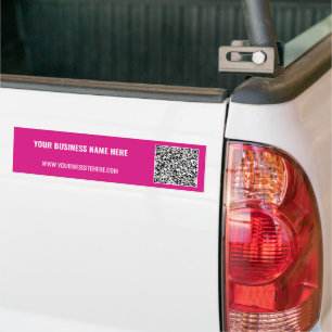Werbe-QR-Code-Aufkleber für Ihr Unternehmen Autoaufkleber