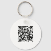 Werbe-QR-Code-Schlüsselanhänger Schlüsselanhänger (Vorderseite)