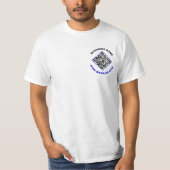 Werbe-Scan-Funktion für männliche Anwender - QR-Co T-Shirt (Vorderseite)
