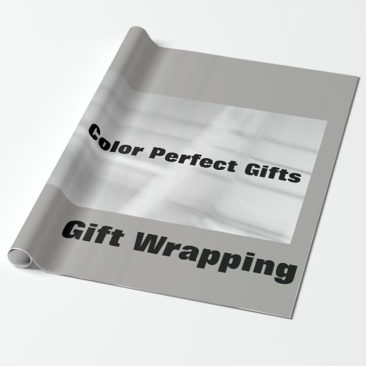 Werbe-Schneedecke Geschenkpapier (Ungerollt)