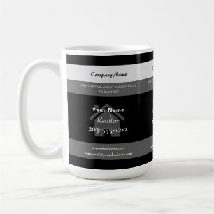 Werbe-Tasse für Immobilienmakler - HAMbyWG Kaffeetasse