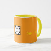 Werbe-Zweifarben-Kaffeetasse, braun Tasse (VorderseiteRechts)
