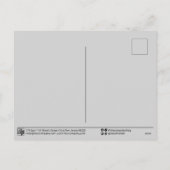 Werbeaktion Ballon Herzlichen Glückwunsch Valentin Feiertagspostkarte (Rückseite)