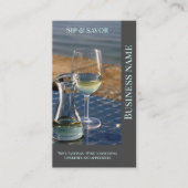 Werbeaktion Business Bar Business Card Visitenkarte (Vorderseite)