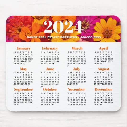 Werbeaktion der Blumenwirtschaft 2024 Mousepad (Vorne)