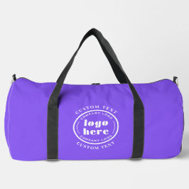 Werbeaktion der Logos von Lavender Indigo Company Duffle Bag