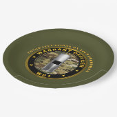 Werbeaktion des Anweisungsbefugten 1 (WO1) Pappteller (Schrägansicht)