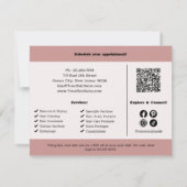 Werbeaktion Foto Weihnachtssaison Geschenkgutschei (Rückseite)