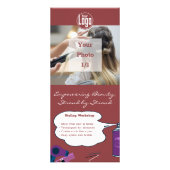 Werbeaktion Friseur Stylon Workshop Werbekarte (Vorne)