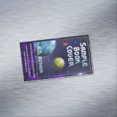 Werbeaktion für Autoren der wissenschaftlichen Fik Magnetische Visitenkarte (Beispiel)