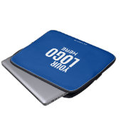 Werbeaktion für benutzerdefinierte Logos: 10" 13" Laptopschutzhülle (Vorne Knopf)