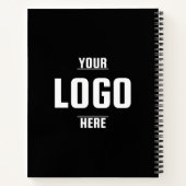 Werbeaktion für benutzerdefinierte Logos Notizblock (Rückseite)