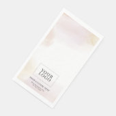 Werbeaktion für benutzerdefiniertes Firmenlogo für Serviette (Ecke)