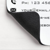 Werbeaktion für benutzerdefiniertes Geschäftsbüro Mousepad (Ecke)