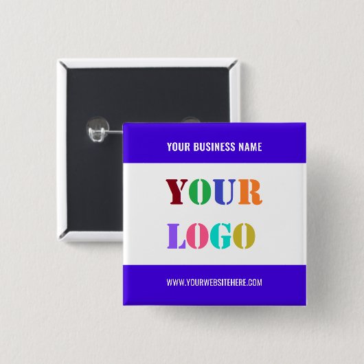 Werbeaktion für benutzerdefiniertes Logo Button (Vorne & Hinten)