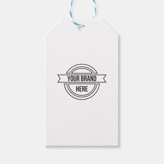 Werbeaktion für berufliche Firmenlogos Geschenkanhänger (Vorderseite)