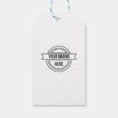 Werbeaktion für berufliche Firmenlogos Geschenkanhänger (Rückseite)