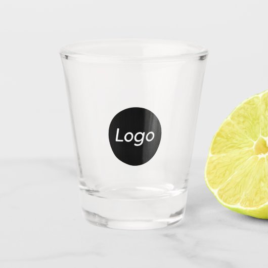Werbeaktion für Berufliche Logos Schnapsglas (Vorderseite)