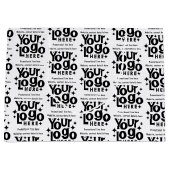 Werbeaktion für berufliches Firmenlogo Große Geschenktüte (Vorderseite)