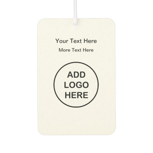 Werbeaktion für Billiglogos Autolufterfrischer (Vorderseite)