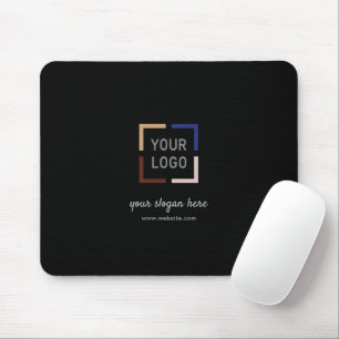 Werbeaktion für das benutzerdefinierte schwarze Lo Mousepad