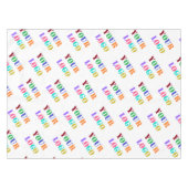 Werbeaktion für das Foto benutzerdefinierter Logos Tischdecke (Vorderseite (Horizontal))