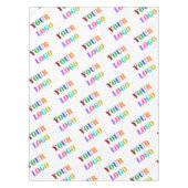 Werbeaktion für das Foto benutzerdefinierter Logos Tischdecke (Vorderseite)