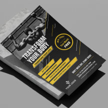 Werbeaktion für das Gymnastik-Foto Black & Yellow-