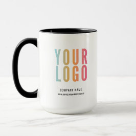 Werbeaktion für das Logo "Black Custom Business" Tasse