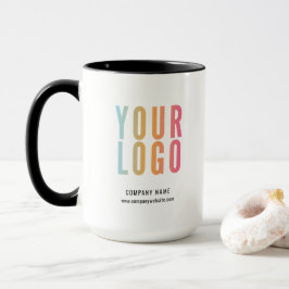 Werbeaktion für das Logo "Black Custom Business" Tasse