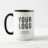 Werbeaktion für das Logo "Black Custom Business" Tasse (Links)
