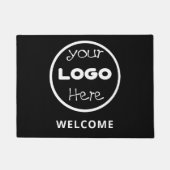 Werbeaktion für das personalisierte Firmenlogo Fußmatte (Vorderseite)