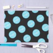 Werbeaktion für DIY-Firmenlogo Seidenpapier (Handwerk)