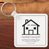 Werbeaktion für echte Anwesen Agent Schlüsselanhänger (Vorderseite)