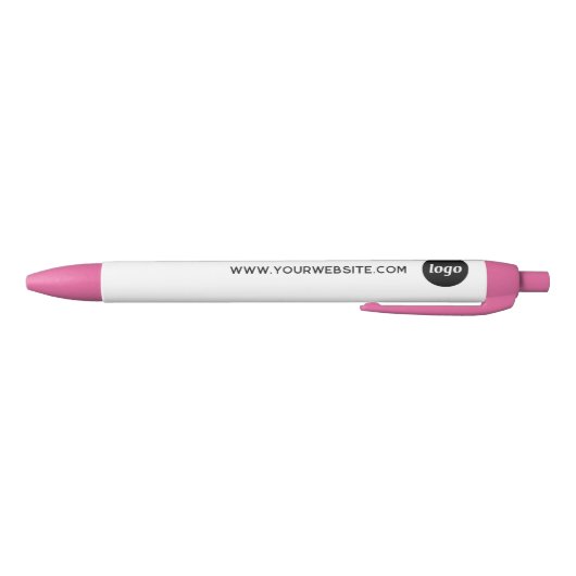 Werbeaktion für einfache Logos auf der Website Kugelschreiber (Unterseite)