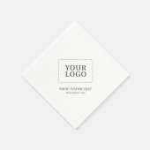 Werbeaktion für einfache Markenbezeichnungen für k Serviette (Ecke)