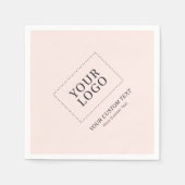 Werbeaktion für einfache Markenbezeichnungen für k Serviette (Vorderseite)