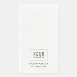 Werbeaktion für einfache Markenbezeichnungen für k Serviette