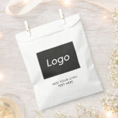 Werbeaktion für einfaches Firmenlogo Geschenktütchen (Ausgeschnitten)