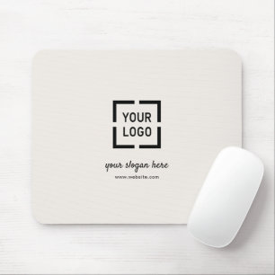 Werbeaktion für Elfenbein-Logo Mousepad