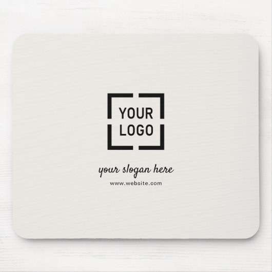 Werbeaktion für Elfenbein-Logo Mousepad (Vorne)