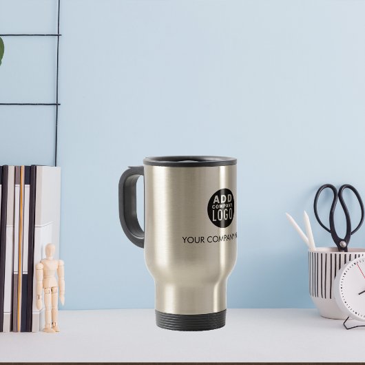 Werbeaktion für Firmenkundenspezifische Firmenlogo Reisebecher