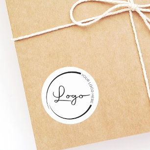 Werbeaktion für Firmenkundenspezifische Logos Runder Aufkleber