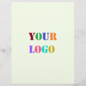 Werbeaktion für Firmenlogo - Flyer (Hinten)