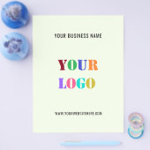 Werbeaktion für Firmenlogo - Flyer (Einzeln)