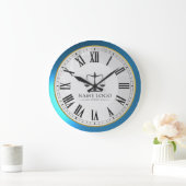 Werbeaktion für Firmenlogo für Großuhr Große Wanduhr (Zuhause)